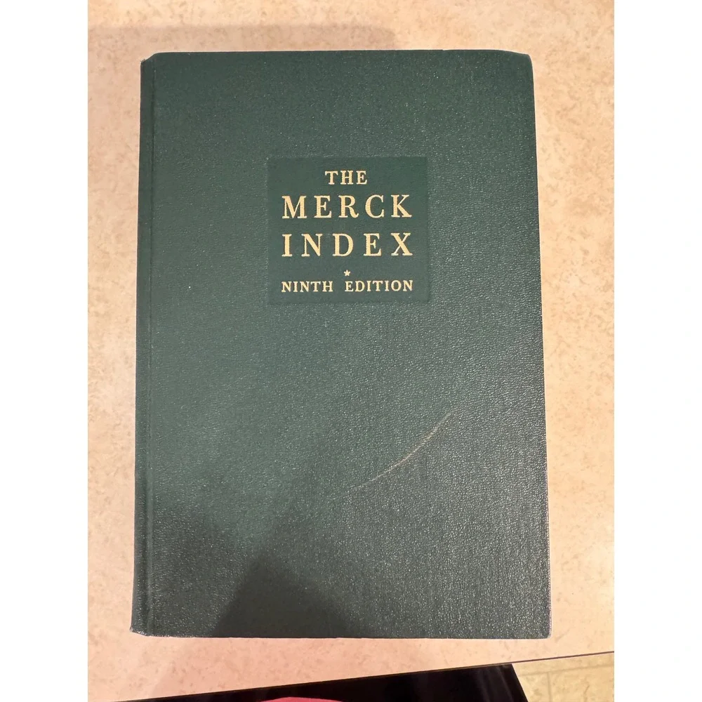 The Merck Index Ninth Edition 1976 Encyclopedia of Chemicals and Drugs Hardcover